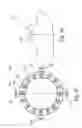 Fig. 06 - Axial retention and anti-rotation features for hydrodynamic thrust bearings
