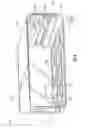 Fig. 09 - Oven appliance with a door hinge