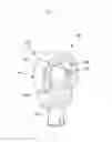 Fig. 16 - Indoor device for air conditioner having wind visors