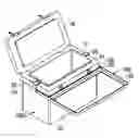 Fig. 01 - Modular cooler shelf and method of use
