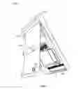 Fig. 03 - Integrated wall-mounted digital signage assembly