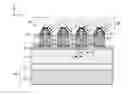 Fig. 01 - Multi-angled deposition and masking for custom spacer trim and selected spacer removal