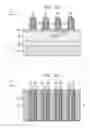 Fig. 08 - Multi-angled deposition and masking for custom spacer trim and selected spacer removal