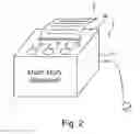 Fig. 03 - Interactive terminal with an electronic unit controlling a printer for printing content, particularly texts, in a random manner