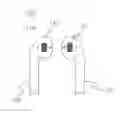 Fig. 01 - Holding strap for wireless ear-bud style earpieces having a stem