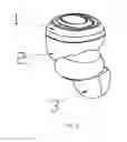 Fig. 03 - Pure wireless headphone with ground reflector