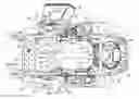 Fig. 01 - Mid-mount riding grass mower with a mower unit cover