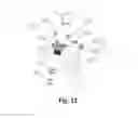 Fig. 11 - Atomizer head, atomizer and electronic cigarette containing the atomizer