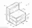 Fig. 01 - Modular furniture assembly with mounting platform