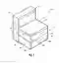 Fig. 02 - Modular furniture assembly with mounting platform