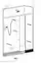 Fig. 02 - Shower track guide system