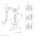 Fig. 89 - Table adapters for mounting robotic arms to a surgical table