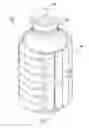Fig. 02 - Self-massage roller and bottle