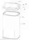 Fig. 01 - Waterproof induction actuated container