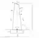 Fig. 01 - Airfoil shape for fifth stage compressor stator vane