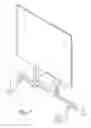 Fig. 02 - Floor stand for flat panel display