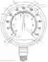Fig. 01 - Illuminated dial with integrated status indication