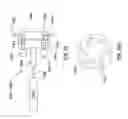 Fig. 09 - Haptic peripheral having a plurality of deformable membranes and a motor to move radial pins