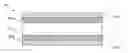 Fig. 01 - Flat laminate, symmetrical test structures and method of use to gauge white bump sensitivity
