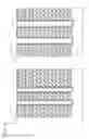 Fig. 13 - Semiconductor memory device with first and second semicondutor films in first and second columnar bodies