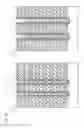 Fig. 19 - Semiconductor memory device with first and second semicondutor films in first and second columnar bodies