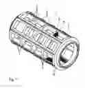 Fig. 02 - Chamber drum for a dough kneading device