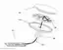 Fig. 01 - SKULL IMPLANTED ELECTRODE ASSEMBLY FOR BRAIN STIMULATION
