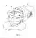 Fig. 07 - Accessory clamp and spindle lock mechanism for power tool