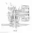 Fig. 08 - Accessory clamp and spindle lock mechanism for power tool