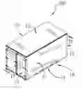 Fig. 01 - Side wall assembly for a modular shipping container
