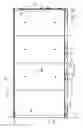 Fig. 23 - Side wall assembly for a modular shipping container