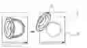 Fig. 01 - Front-loading washing machine having rotatable observation windowed door