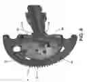 Fig. 09 - Camshaft phaser/compression brake release integration with concentric camshaft