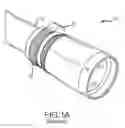 Fig. 02 - Optical device having removable optical setting lever