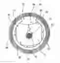 Fig. 01 - Position sensor detecting a mechanical pulse conducted by a waveguide formed of magnetostrictive material