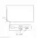 Fig. 01 - Temperature sensing system integrated in liquid crystal display panel and liquid crystal display panel