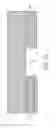 Fig. 08 - Ultraviolet (UV) schottky diode detector having single crystal UV radiation detector material bonded directly to a support structure with proper c-axis orientation