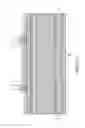 Fig. 22 - Ultraviolet (UV) schottky diode detector having single crystal UV radiation detector material bonded directly to a support structure with proper c-axis orientation