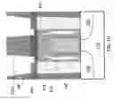 Fig. 11 - Transistor with air spacer and self-aligned contact