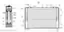 Fig. 01 - Prismatic sealed secondary battery