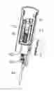 Fig. 01 - Two connector assemblies coupled to each other and an elastic conductive metal sheet connected to a receptacle tube containing one of the assemblies