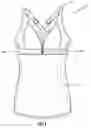 Fig. 02 - Athletic wear nursing bra
