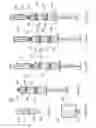 Fig. 13 - Multiple chamber syringe piston and mixing devices