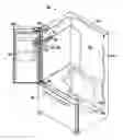 Fig. 01 - Utility routing for a door-mounted icemaker