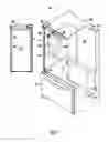 Fig. 06 - Utility routing for a door-mounted icemaker