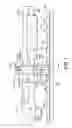 Fig. 02 - Gun mounting lock having two pivotable arms