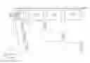 Fig. 01 - Directional channel reservation for time-division multiplexing downlink and uplink data burst transmission