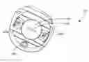 Fig. 01 - Voice-activated electronic device assembly with separable base