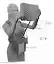 Fig. 01 - Wearable Electronic Media Support and Storage System