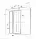 Fig. 01 - Shower enclosure system